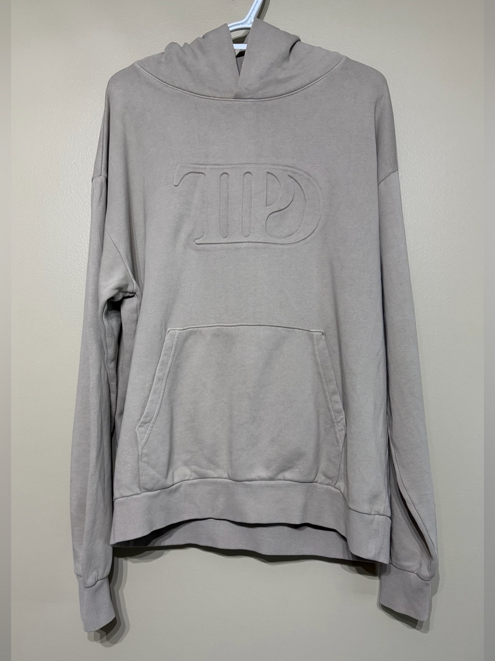 Taylor Swift Official The Tortured Poets Departments Beige Hoodie
